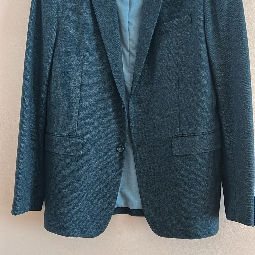 Mens Banana Republic Blazer Sport Coat Jacket standard fit 42L Men Button Suit